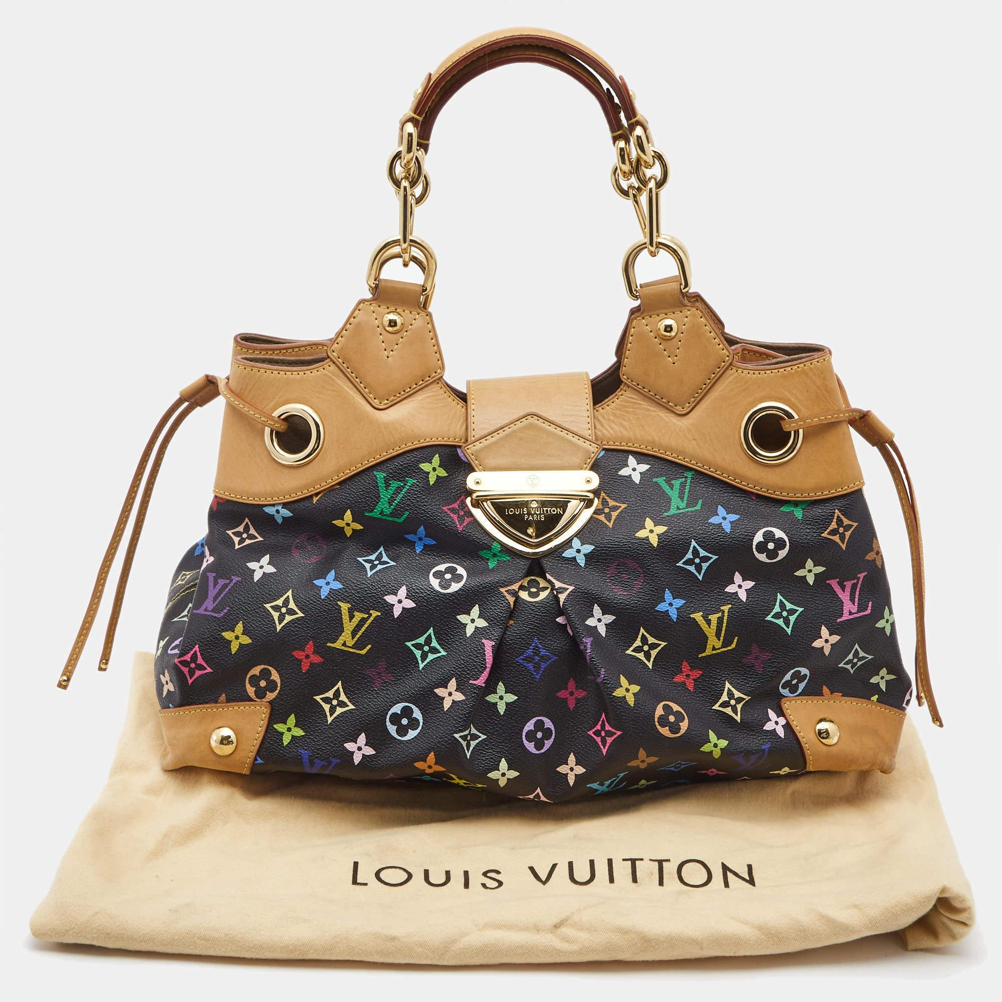 Louis Vuitton Black Multicolore Monogram Canvas Ursula Bag 12