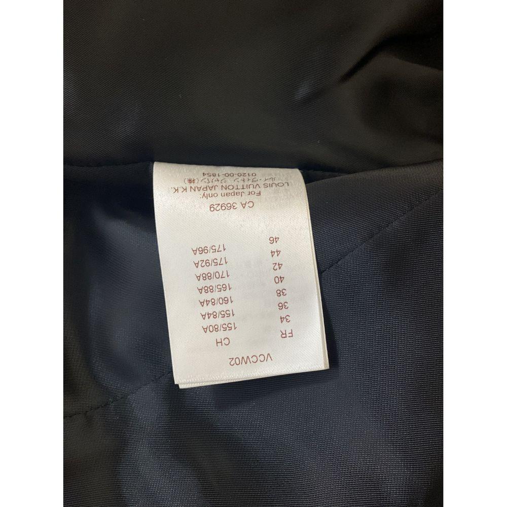 Louis Vuitton black multicoloured leather jacket For Sale at 1stDibs