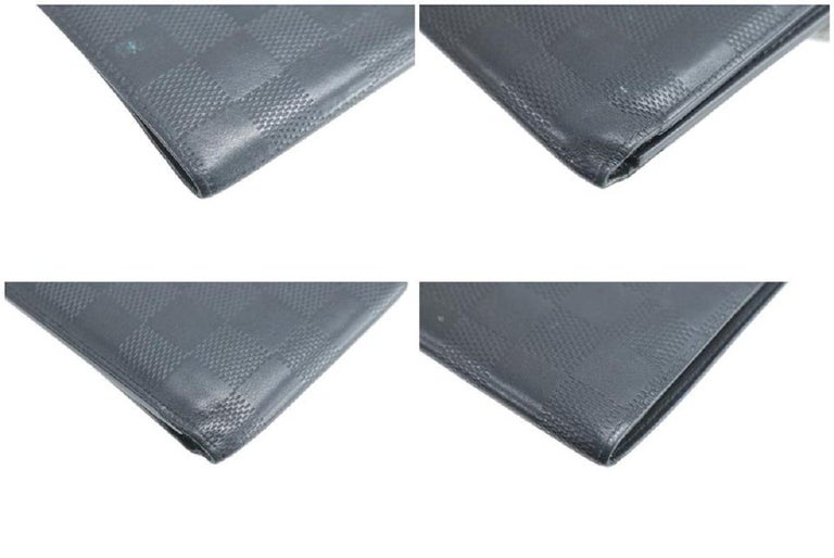 Louis Vuitton Black Multiple Men's Bifold Damier Infini Leather 33lk0116 Wallet For Sale 6