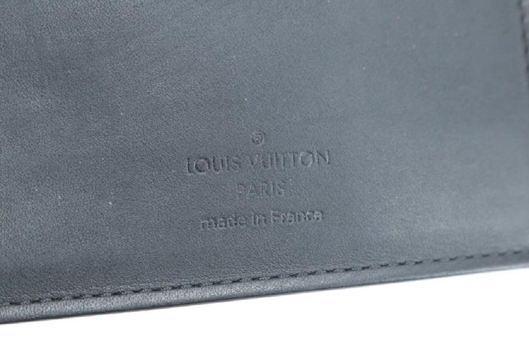 Louis Vuitton Black Multiple Men's Bifold Damier Infini Leather 33lk0116 Wallet For Sale 7