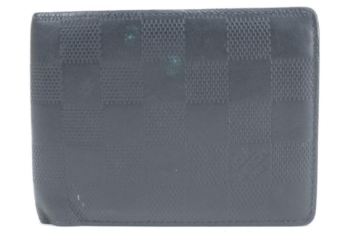 Women's Louis Vuitton Black Multiple Men's Bifold Damier Infini Leather 33lk0116 Wallet