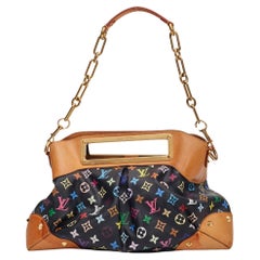 Louis Vuitton Schwarz Murakami Multicolor Monogramm Judy Tasche GM