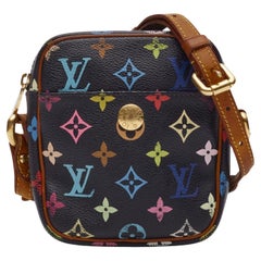 Louis Vuitton Black Murakami Multicolor Monogram Rift Bag