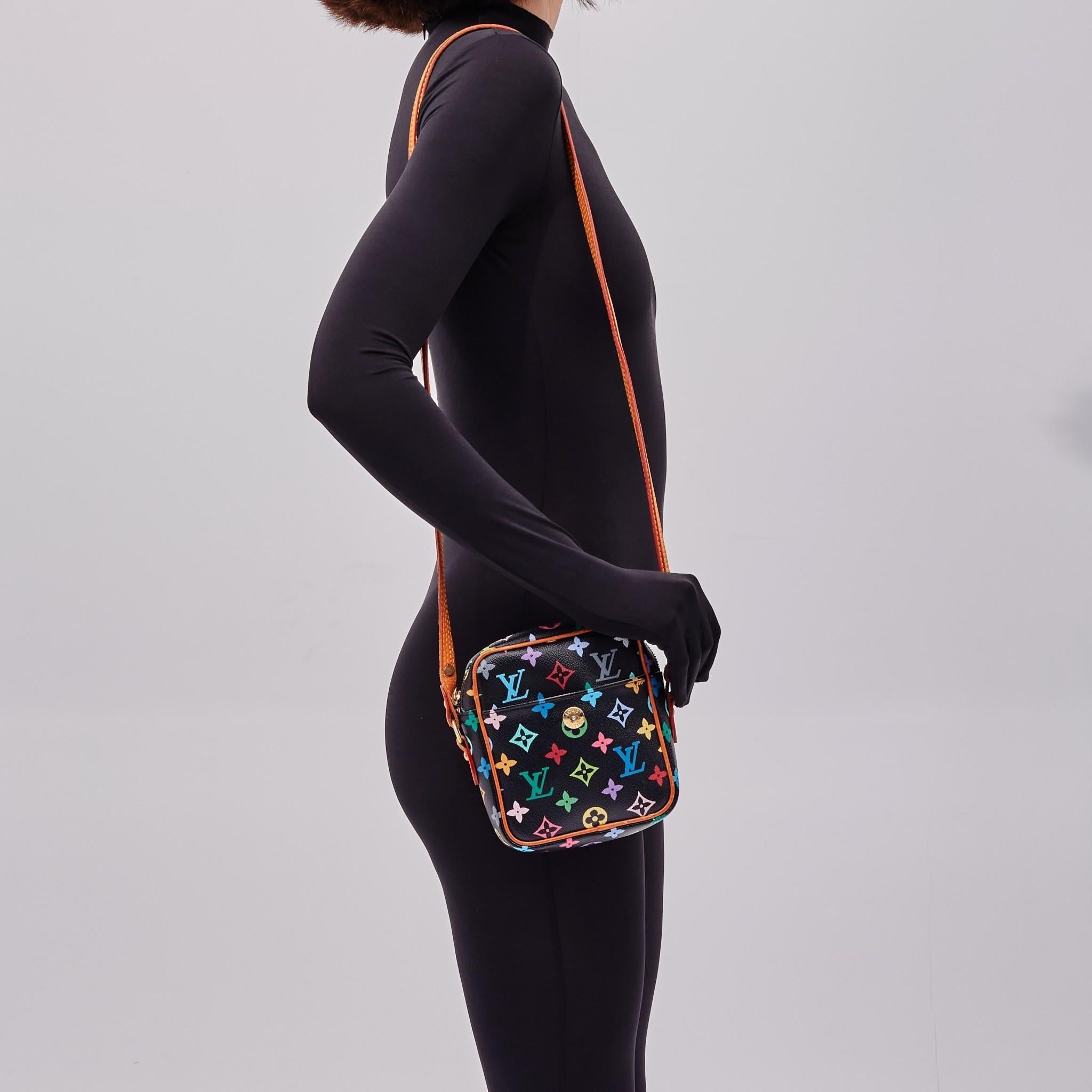 Japanese pop artist Takashi Murakami has reimagined the classic monogram canvas, infusing it with a burst of vibrant colors. The new canvas showcases a dynamic multicolor monogram palette with 33 distinct hues.

This messenger style bag is made from