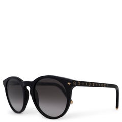 LOUIS VUITTON black MY MONOGRAM LIGHT ROUND Sunglasses Z2004W