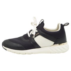 Louis Vuitton Black Nylon and Fabric Aftergame Sneakers Size 36