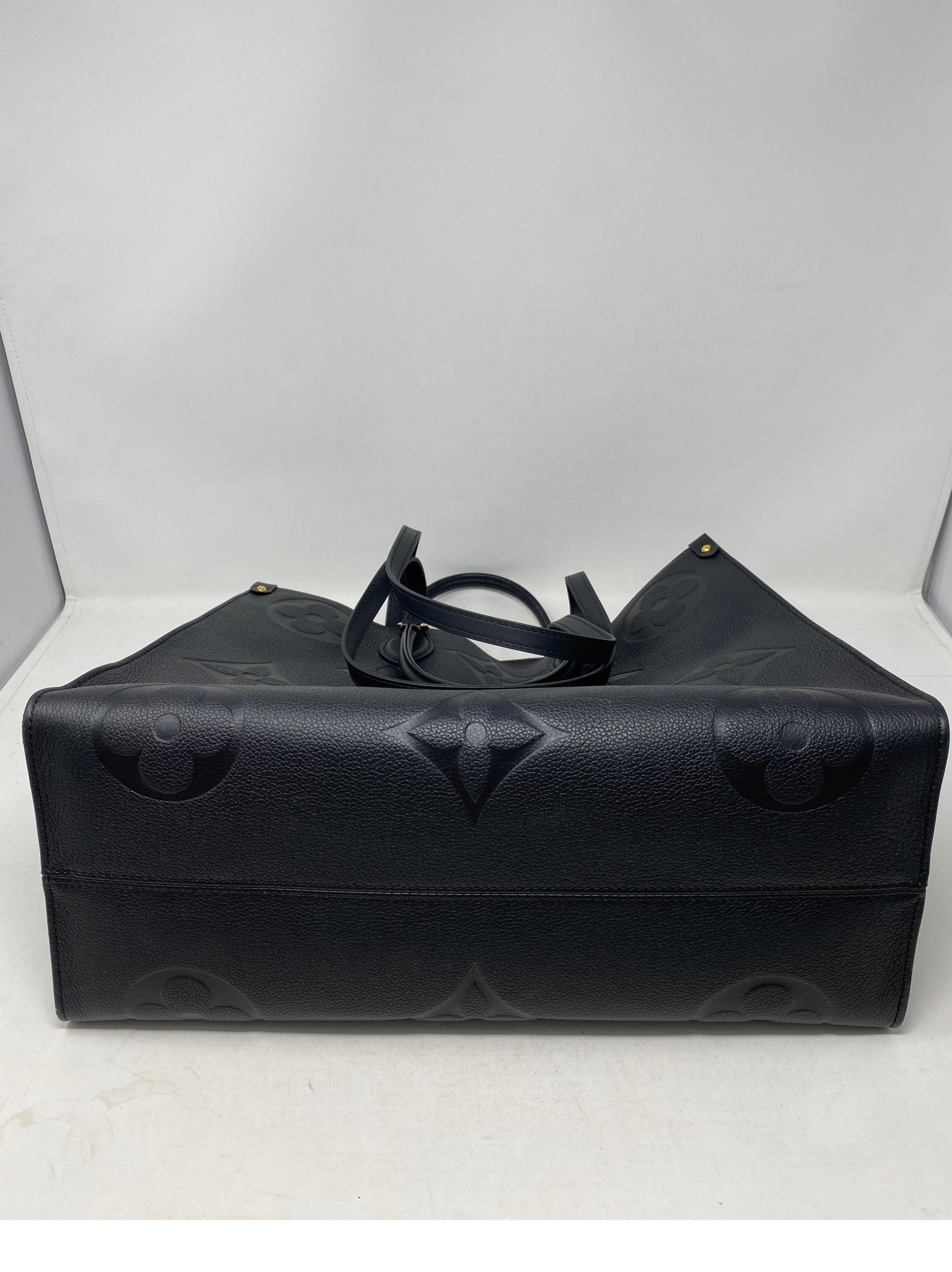 Louis Vuitton Black On The Go Bag 6