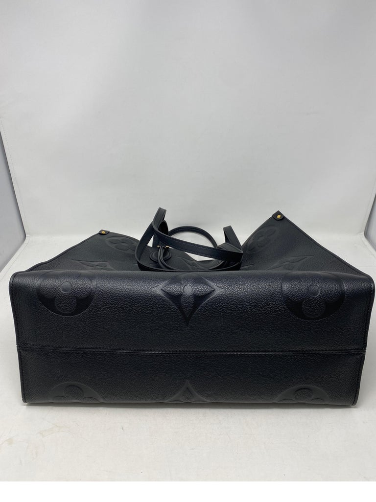 Louis Vuitton Black On The Go Bag For Sale 9