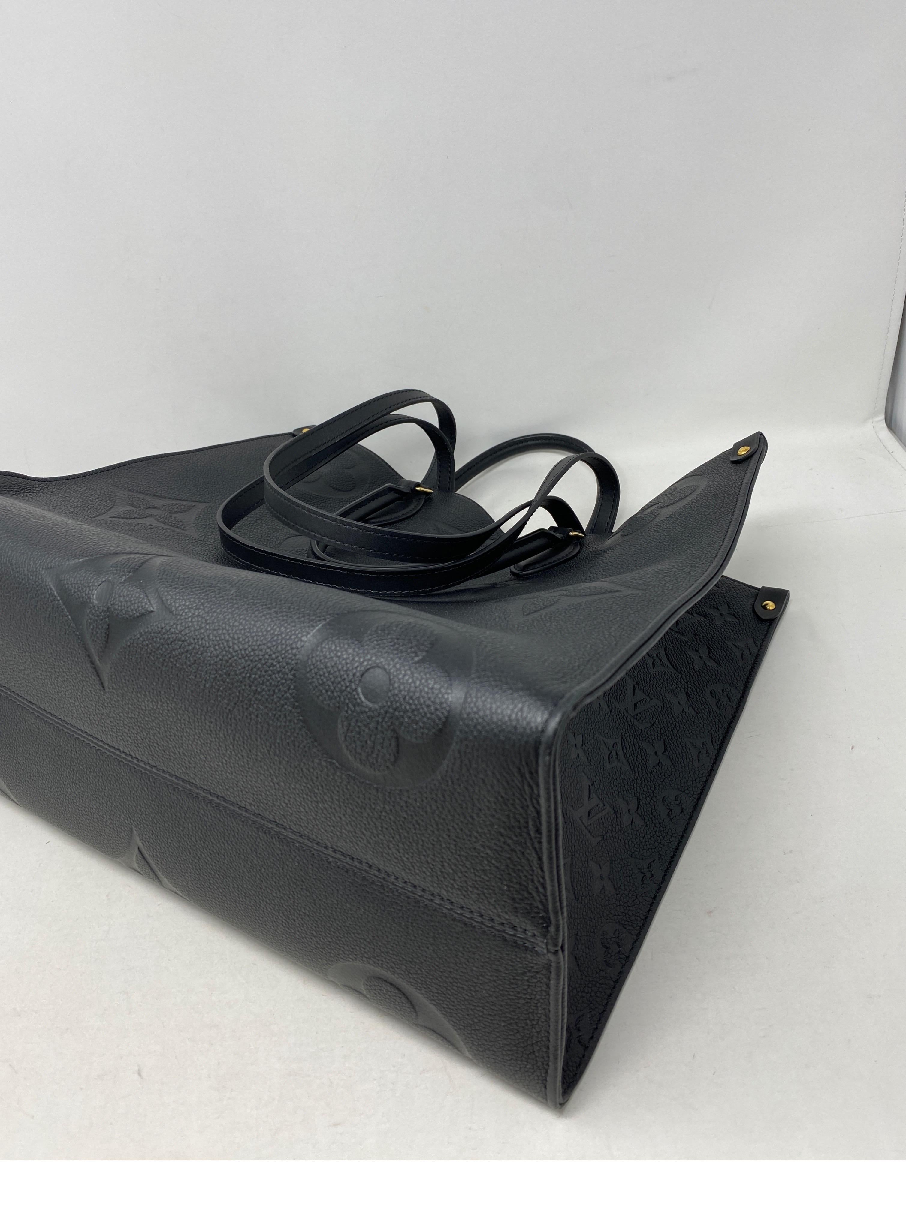 Louis Vuitton Black On The Go Bag 8