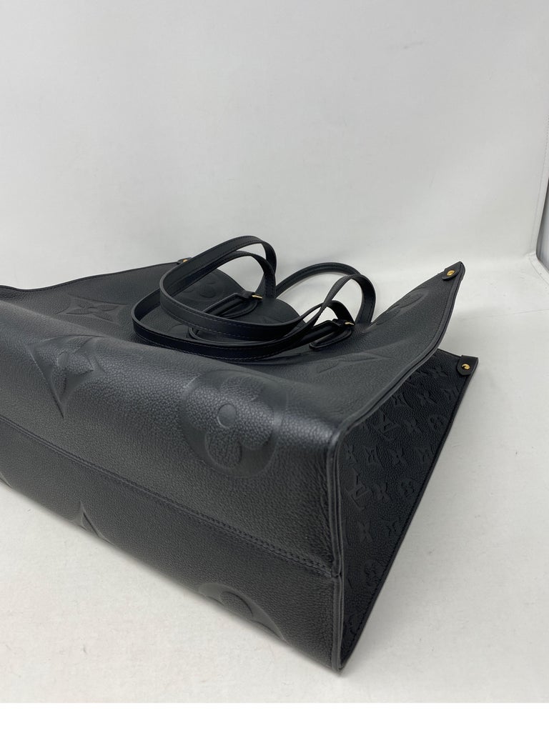 Louis Vuitton Black On The Go Bag For Sale 11
