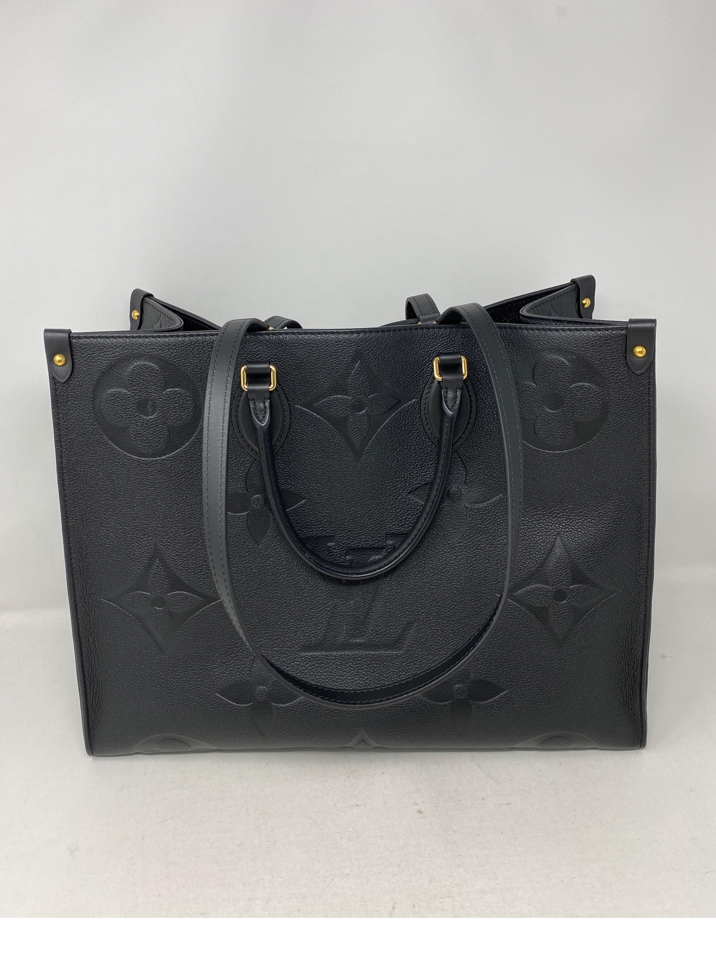 Louis Vuitton Black On The Go Bag 11