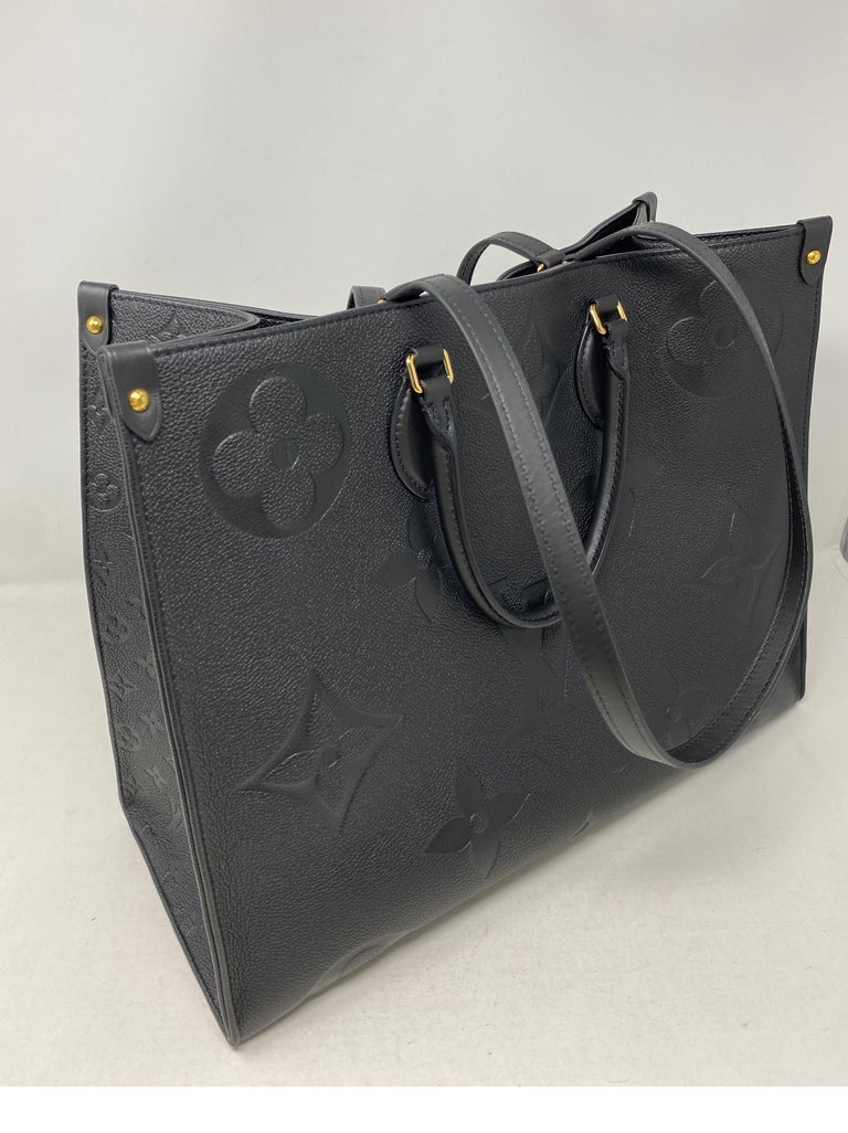 Louis Vuitton Black On The Go Bag For Sale 15
