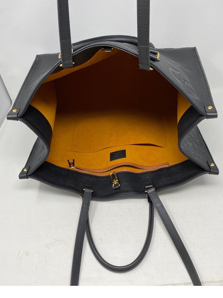 Louis Vuitton Black On The Go Bag For Sale 2