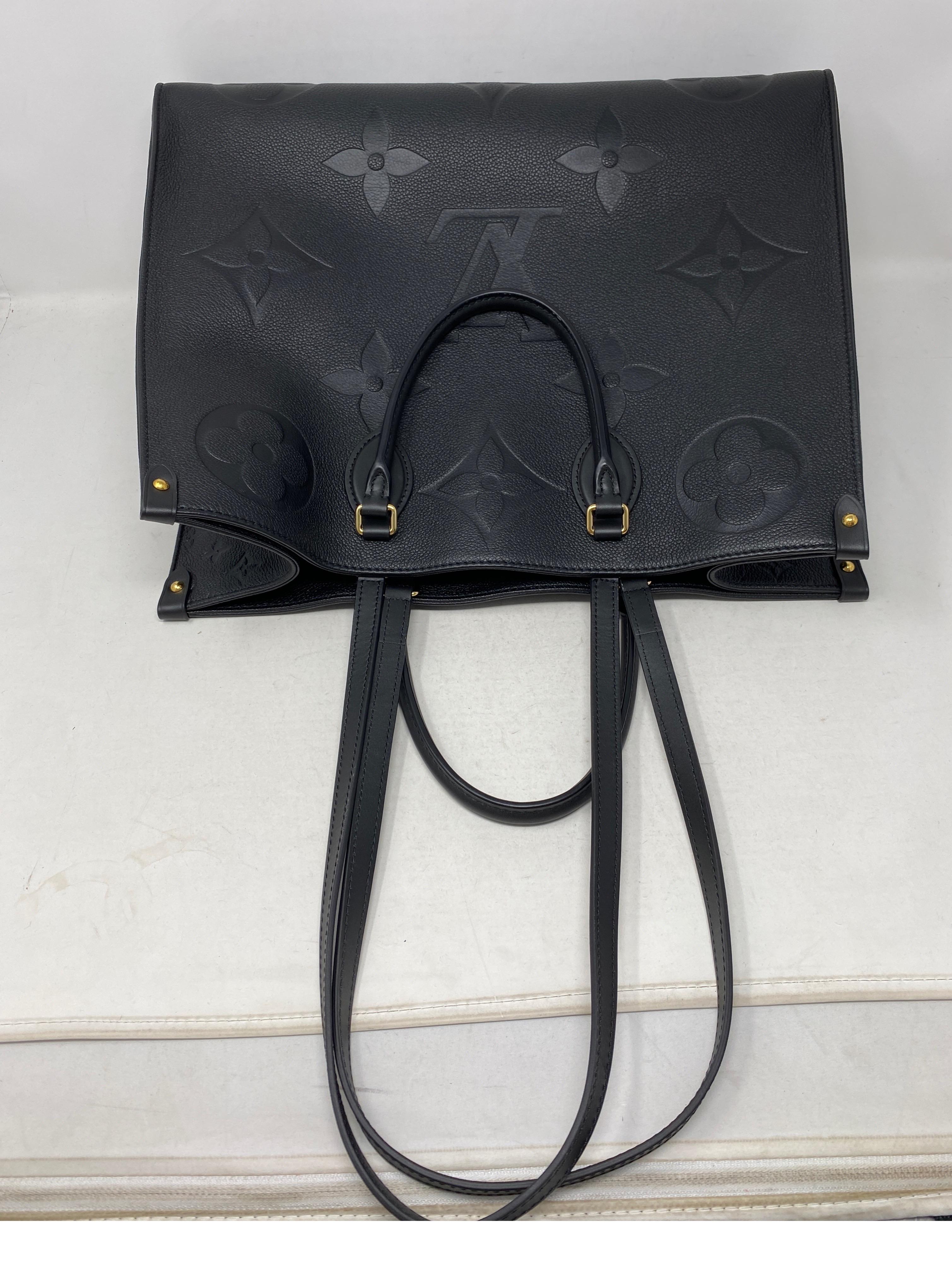 Louis Vuitton Black On The Go Bag 1