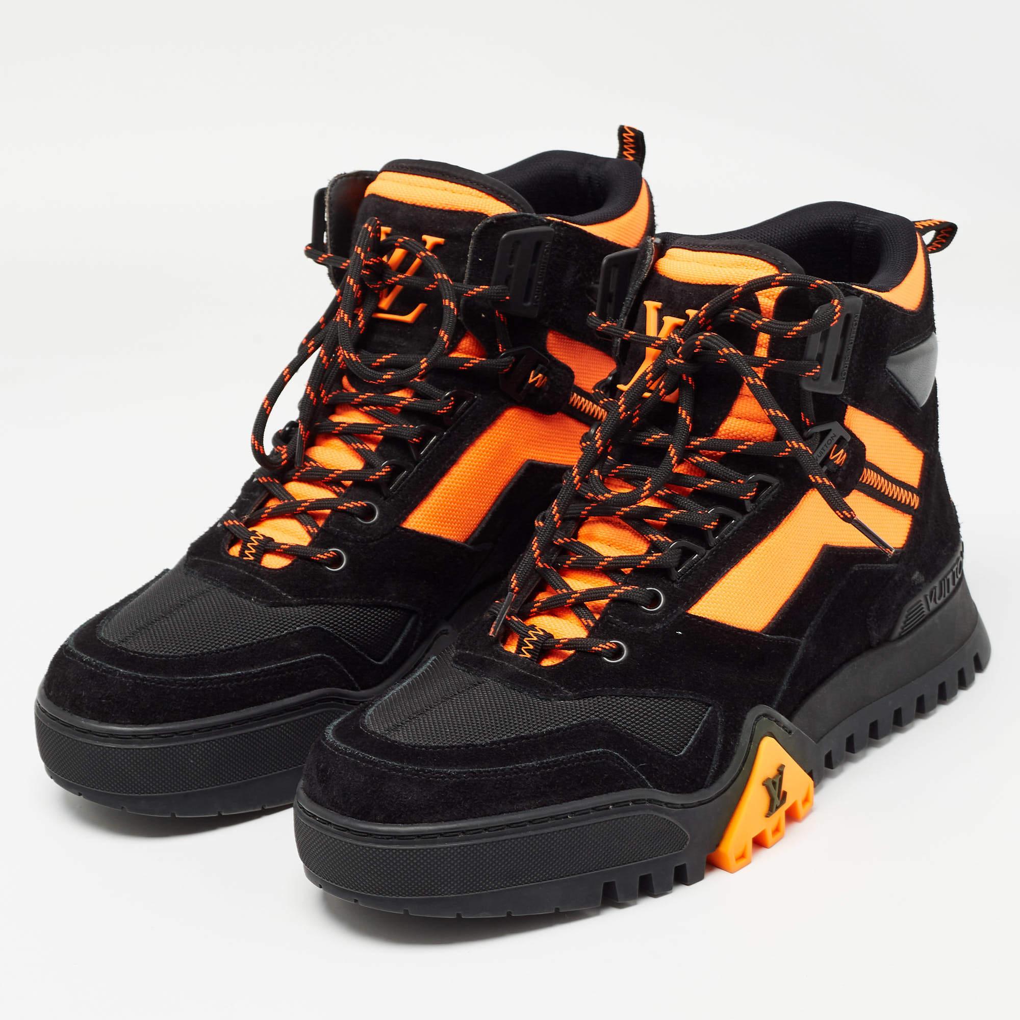 Elevate your style with these Louis Vuitton mens boots. Crafted with precision these chic and versatile boots blend fashion and comfort offering sophistication for every season.
