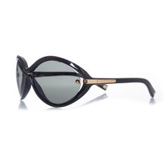 Louis Vuitton, Black oval sunglasses
