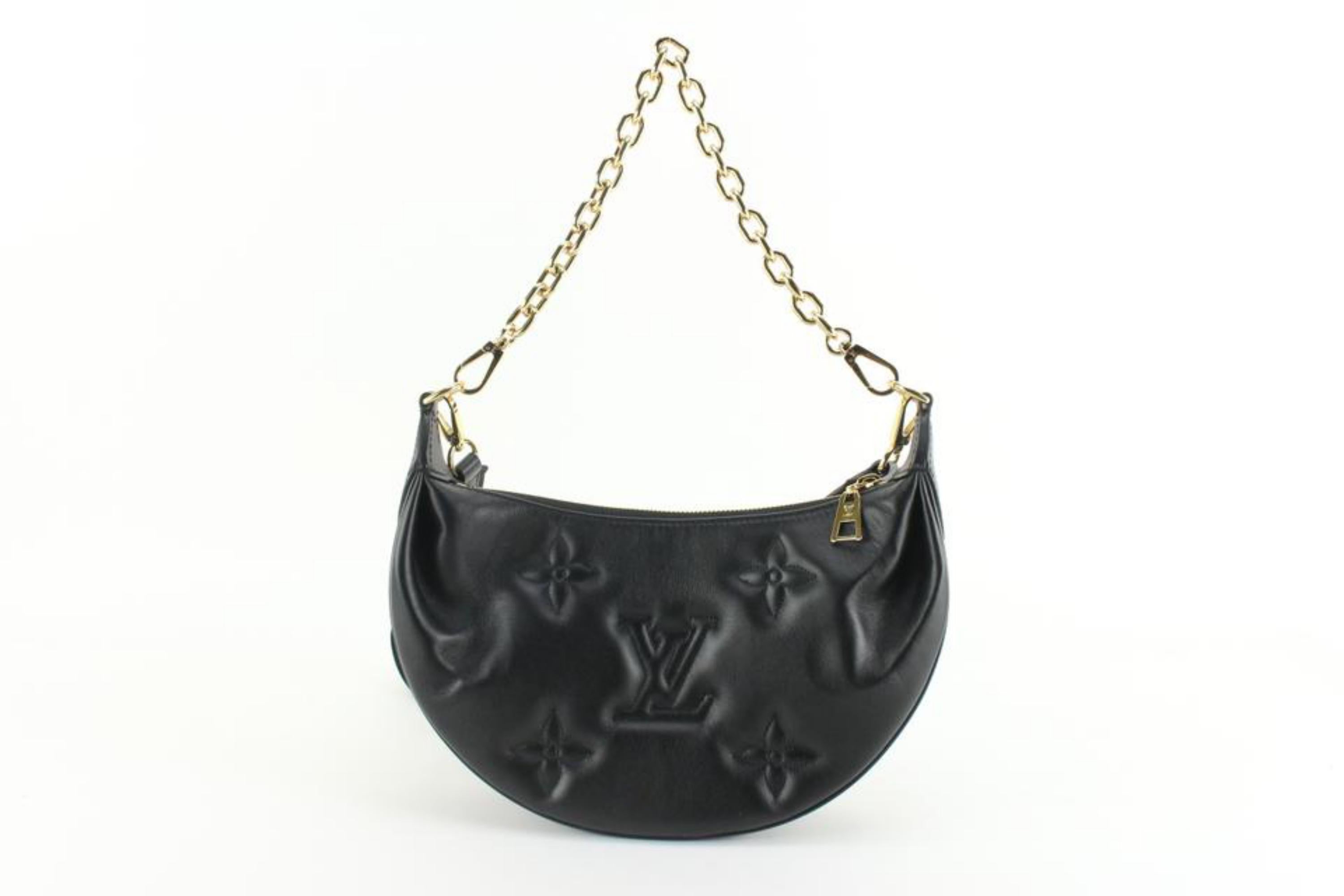 Louis Vuitton Black Over The Moon Crossbody Crescent Croissant 45lk811s 2