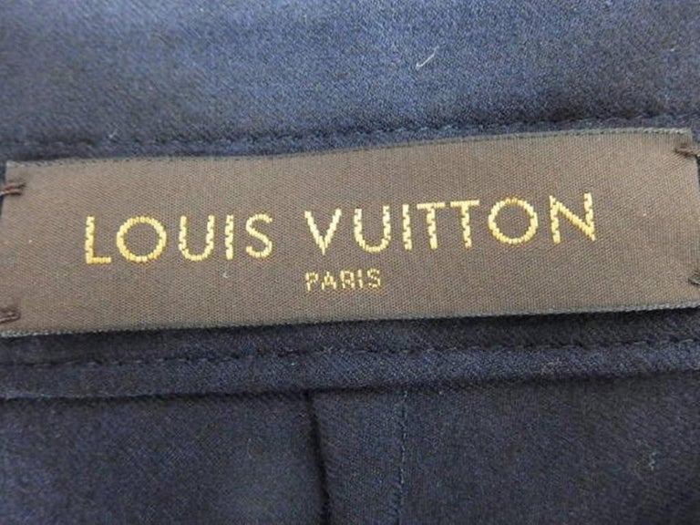 Louis Vuitton Black Pants Set 218988 Trouser/Wide Leg Jeans For Sale at ...