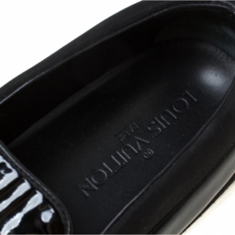 Nero Louis Vuitton - Sneakers Slip On con borchie in pelle e camoscio nero - misura 36.5 in vendita