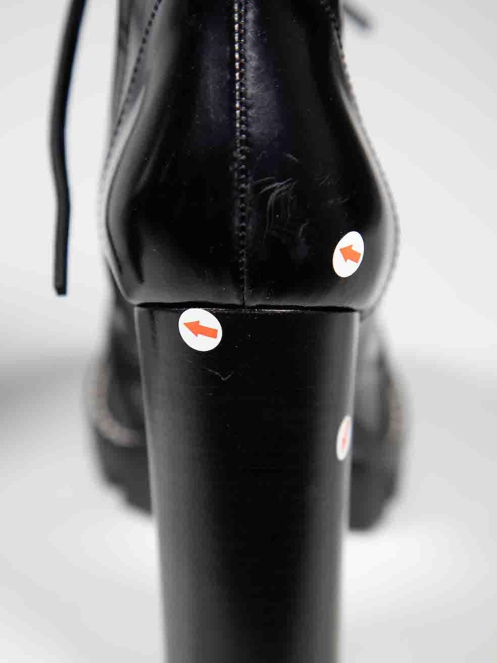 Louis Vuitton Black Patent Star Trail Ankle Boots Size IT 39 For Sale 3