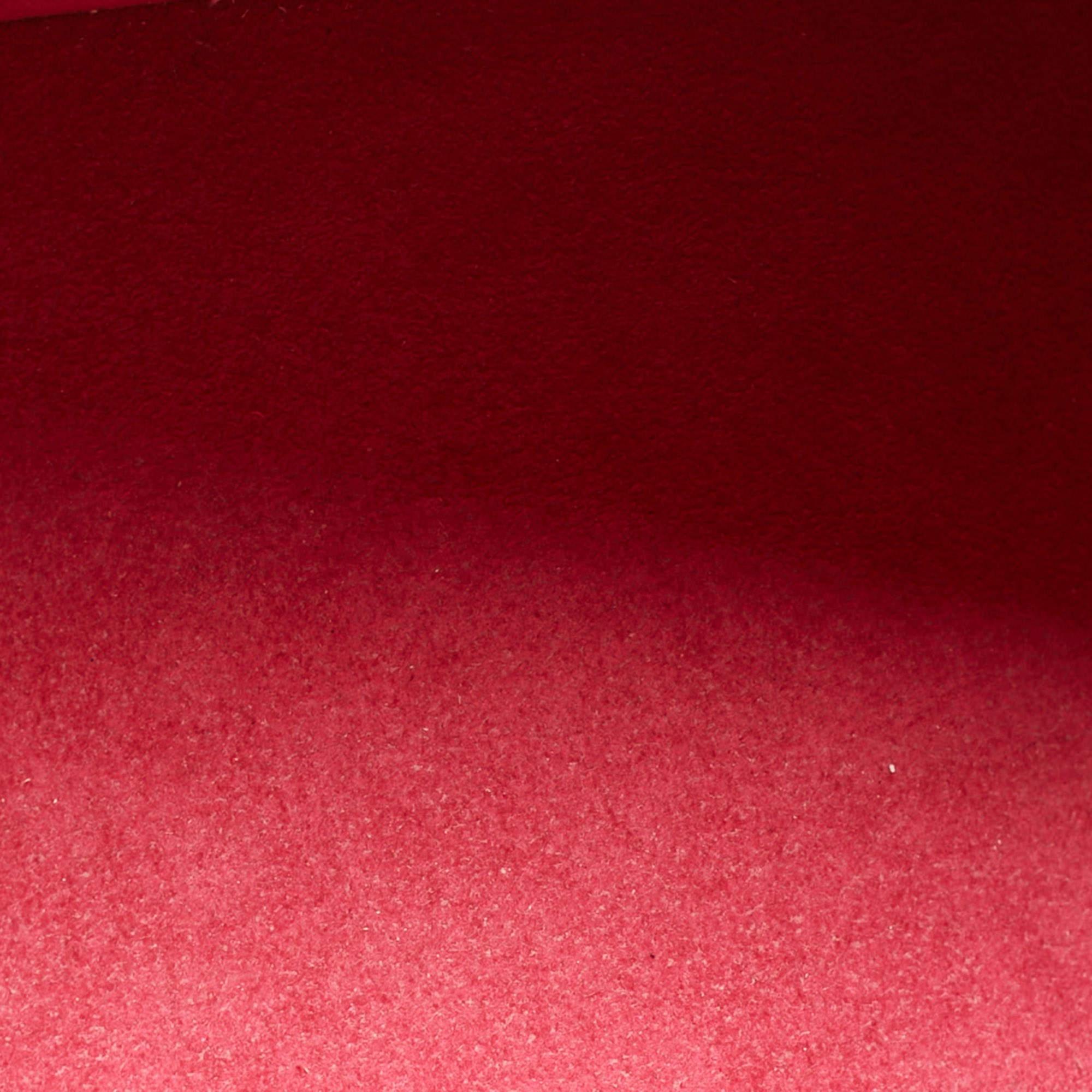 Louis Vuitton Black/Pink Epi Leather Alma BB Bag 2