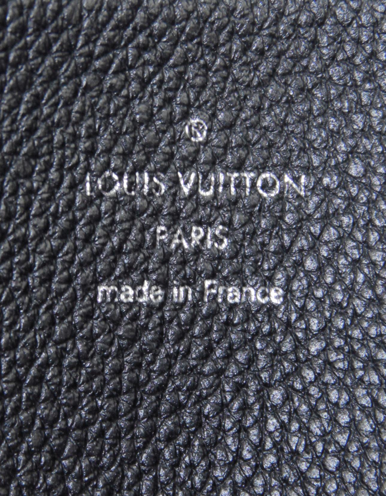 Louis Vuitton Black/ Pink Gradient Monogram Mahina Leather Bella Tote Bag 1