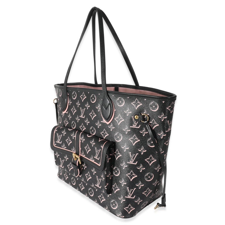 Louis Vuitton Black x Pink Monogram Fall for You Neverfull MM Tote 63lz718s  at 1stDibs  black and pink louis vuitton bag, pink and black louis vuitton,  louis vuitton black and pink