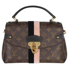 Louis Vuitton Black Pink Monogram Canvas Georges BB