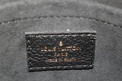 Louis Vuitton Black Pink Wht Leather Monogram Empreinte Speedy 20 Bandouliere