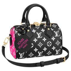 Louis Vuitton Monoglam Speedy 20 Banouliere Pink LE – DAC