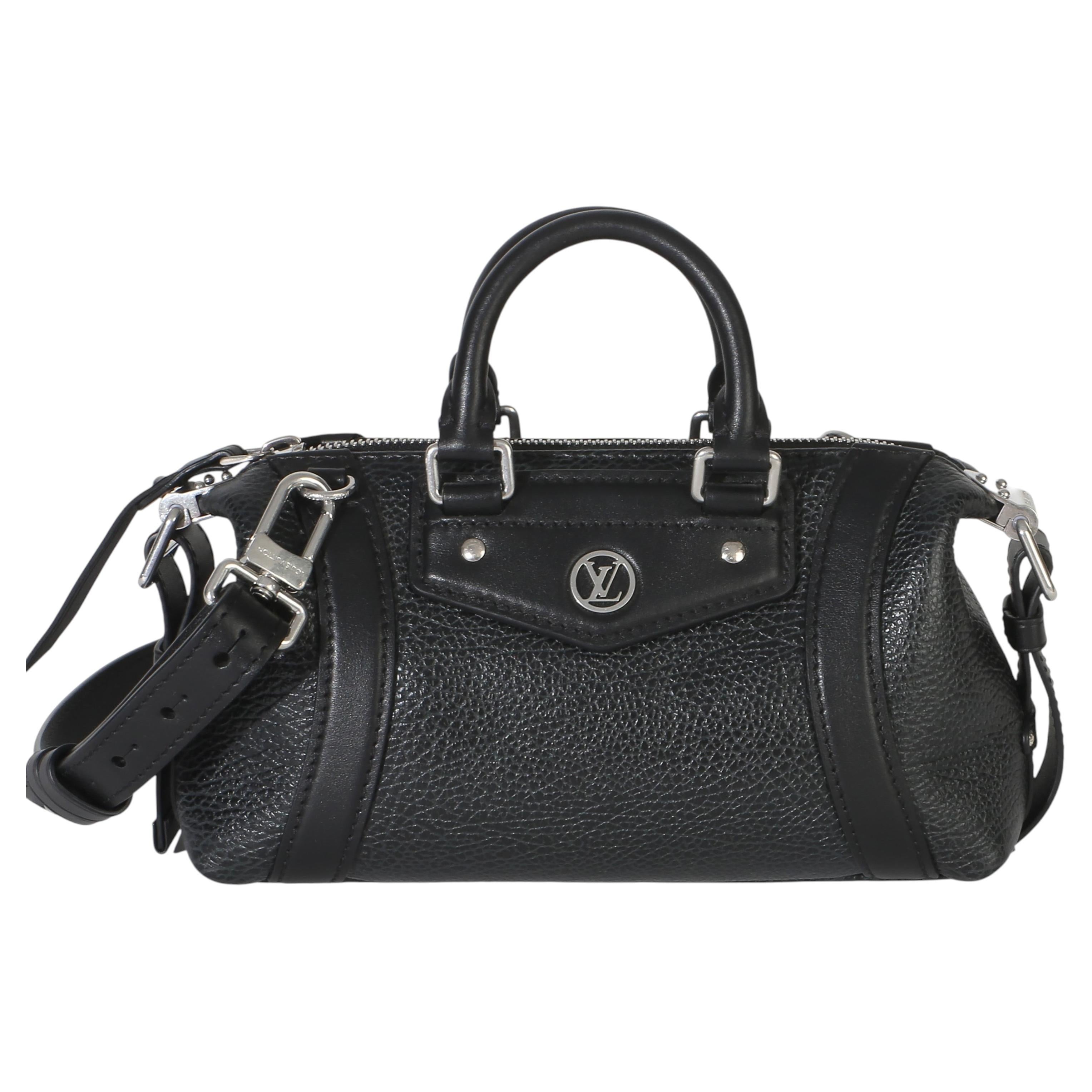 Louis Vuitton Black Pixel Lambskin LV Biker PM For Sale
