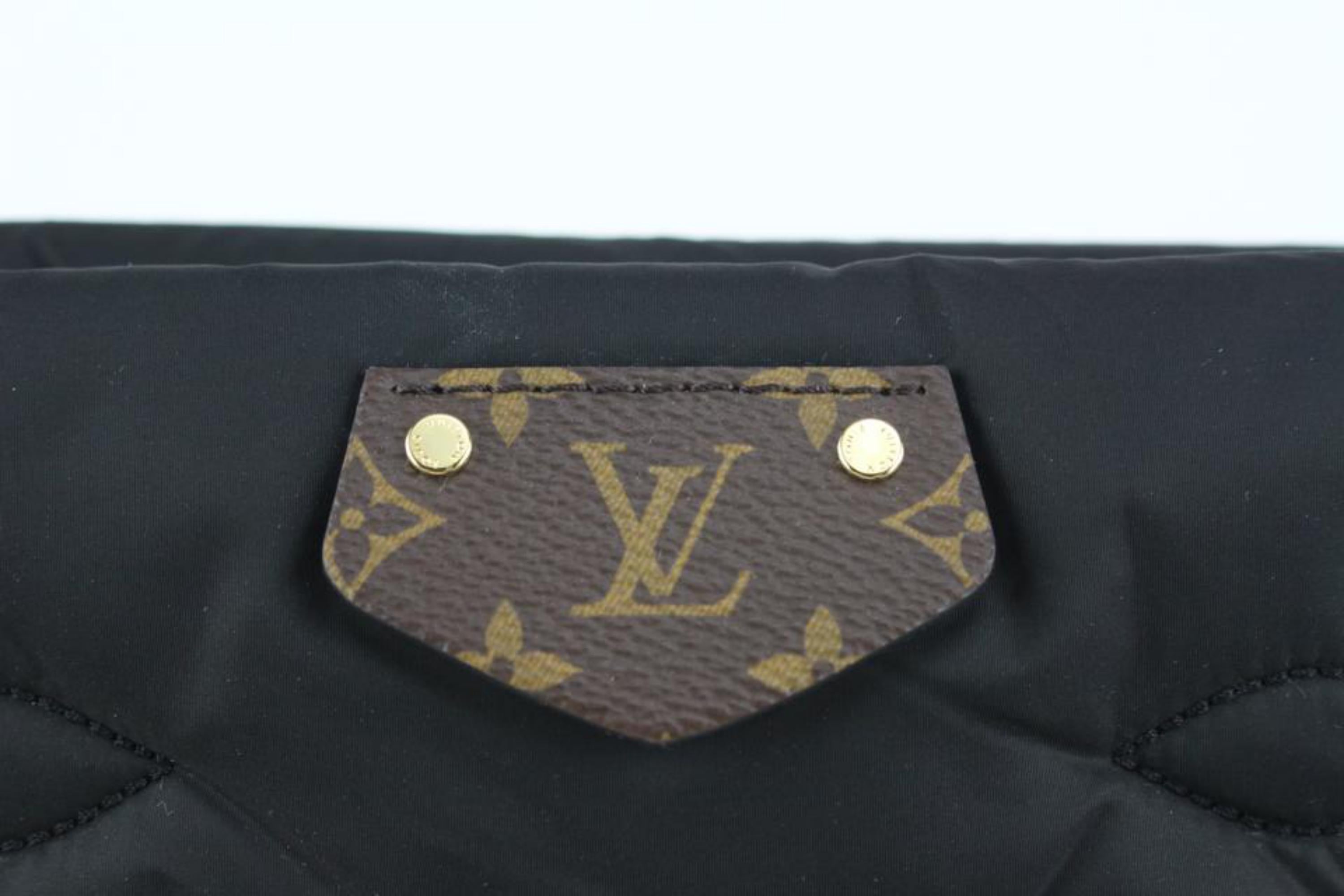 Louis Vuitton Black Puffer Monogram Pillow Multi Pochette Maxi 111lv1 2