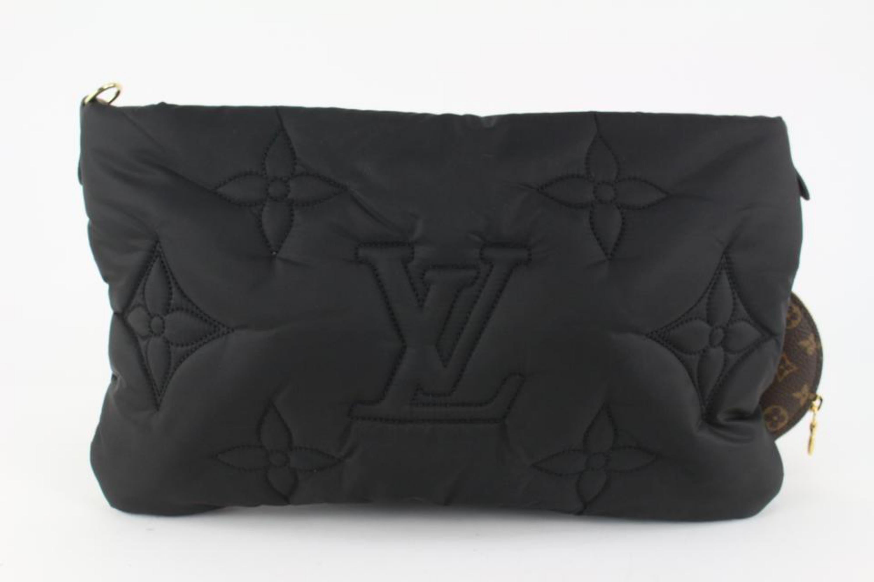 Louis Vuitton Black Puffer Monogram Pillow Multi Pochette Maxi 111lv1 3