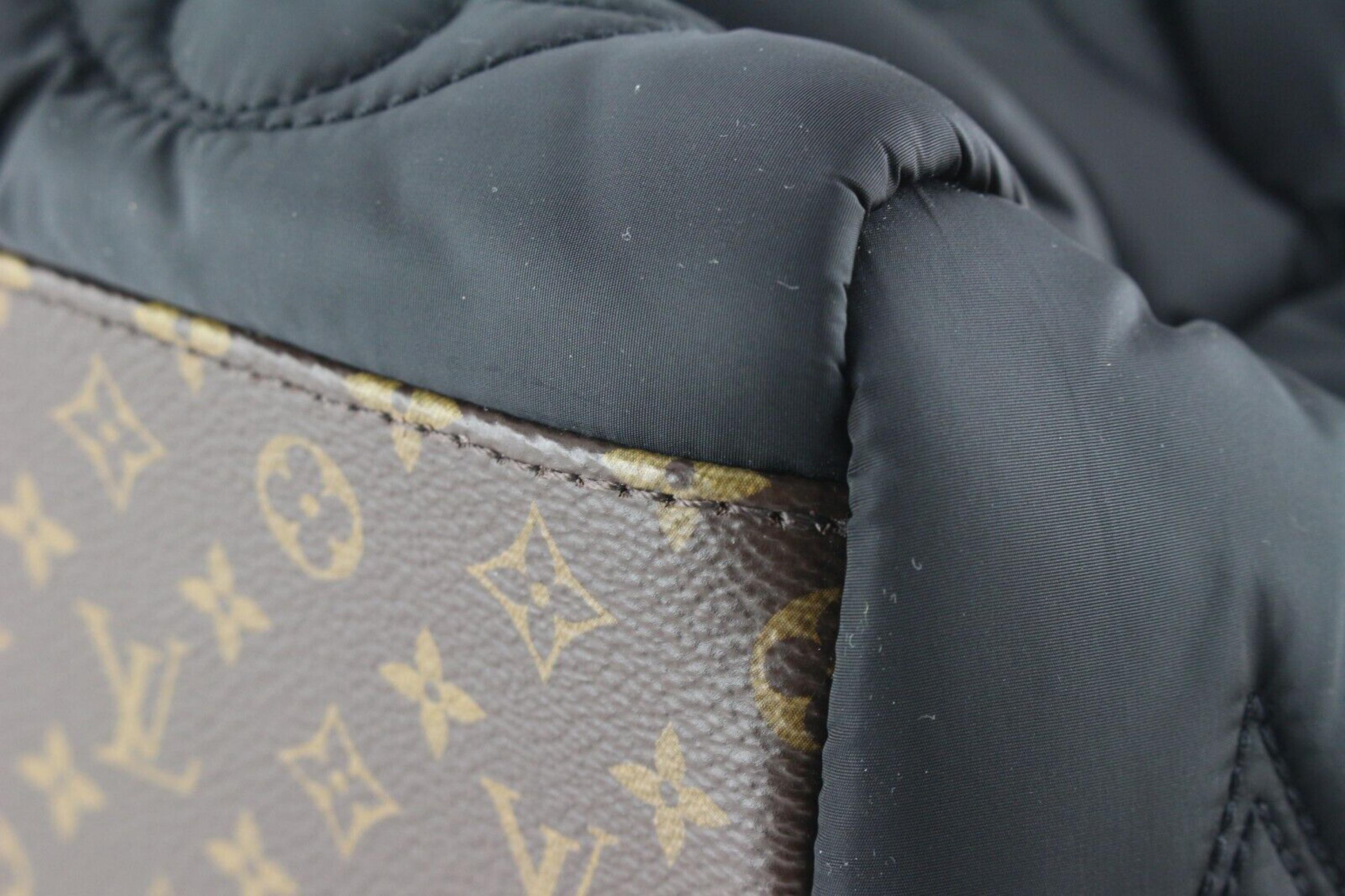 Women's Louis Vuitton Black Puffer Monogram Pillow Onthego GM 2way 5LV0509