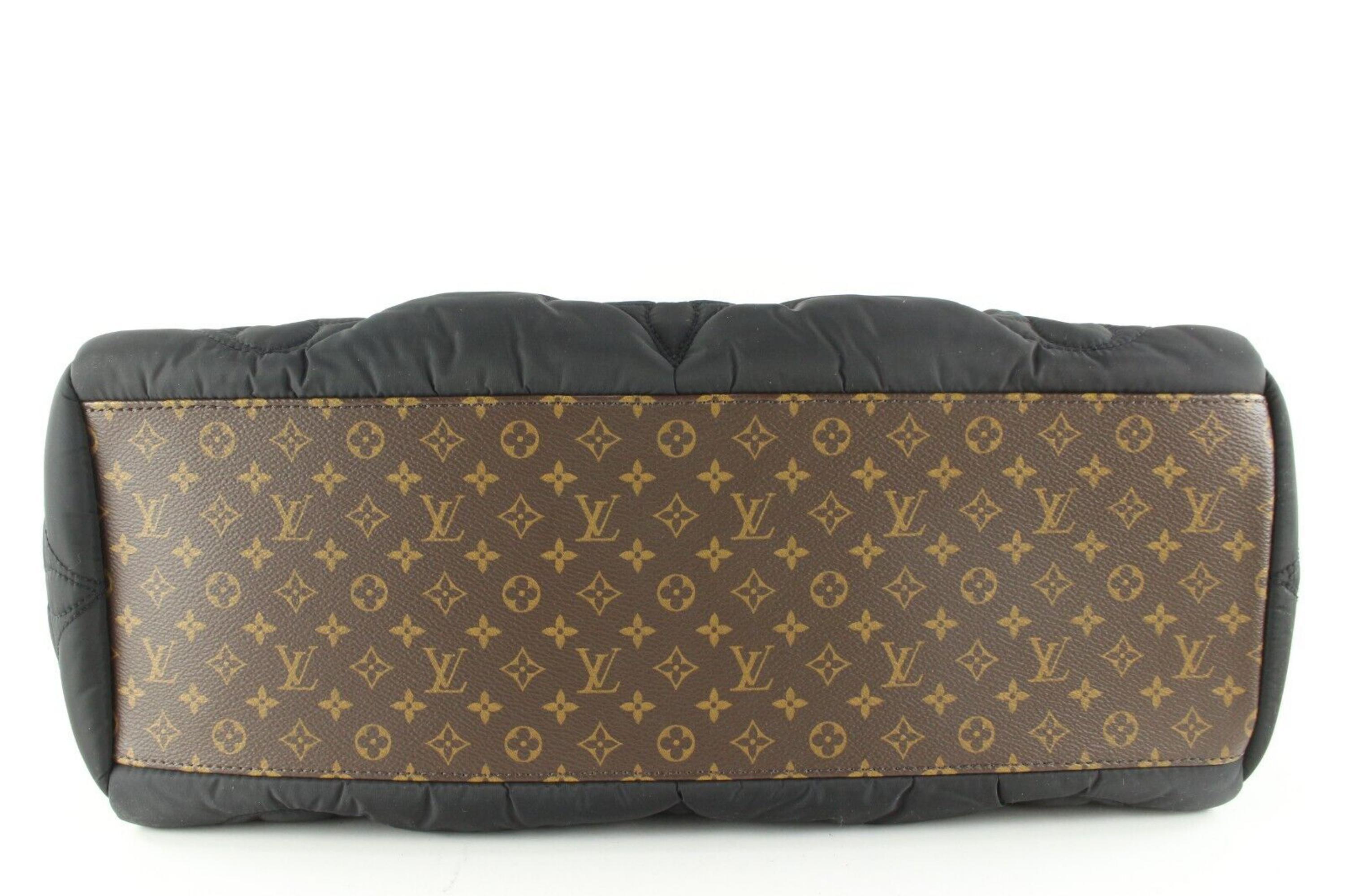 Louis Vuitton Black Puffer Monogram Pillow Onthego GM 2way 5LV0509 1