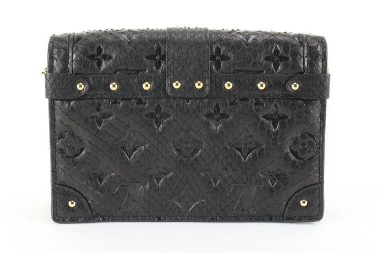 Trunk Chain Wallet Python Leather - Wallets and Small Leather Goods