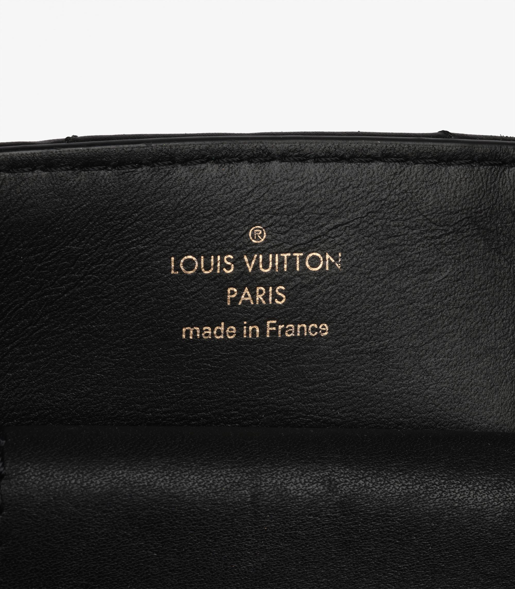 Louis Vuitton Black Quilted Calfskin Leather New Wave Chain Tote 5