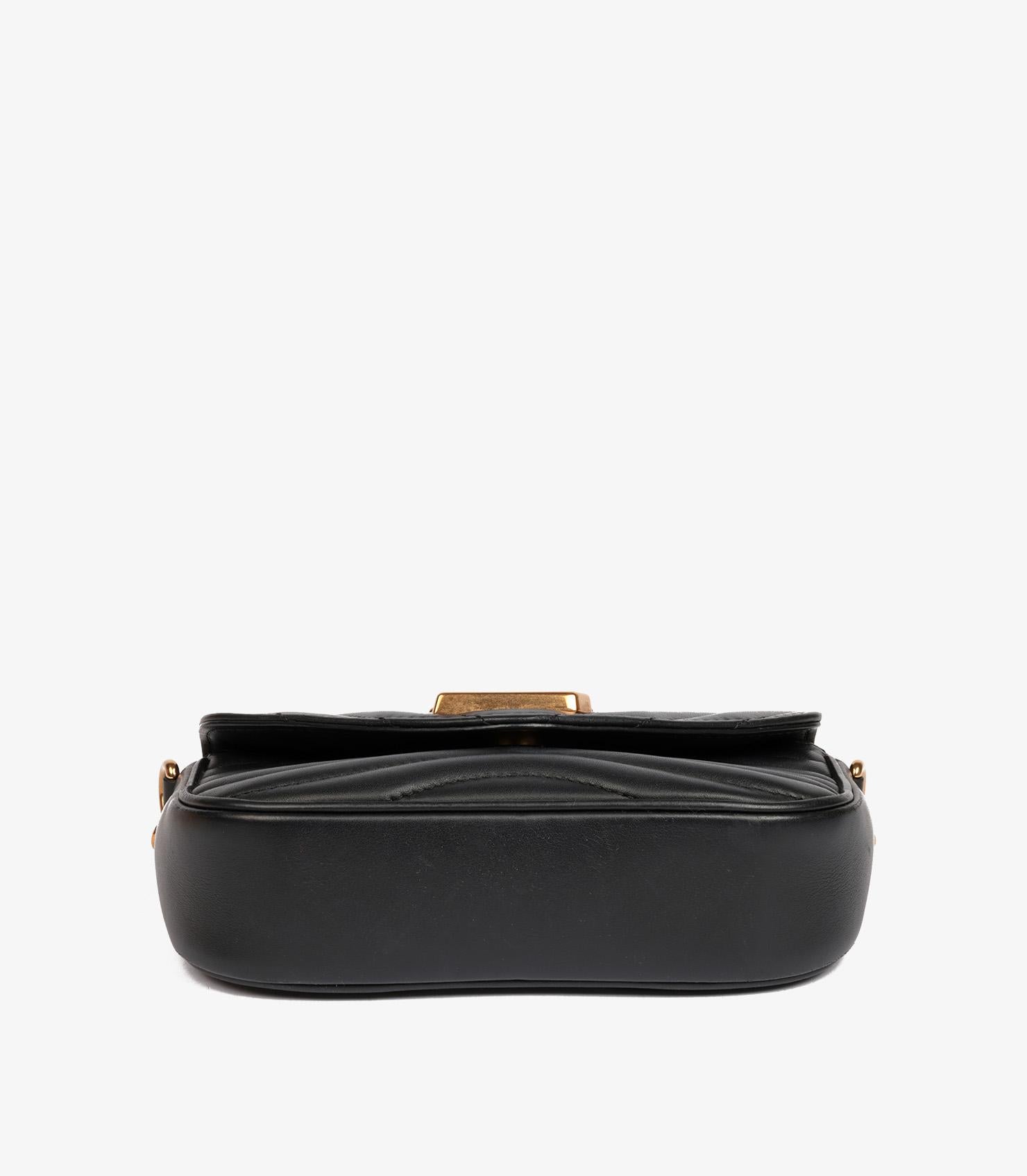 Louis Vuitton Black Quilted Calfskin Leather New Wave Multi Pochette 3