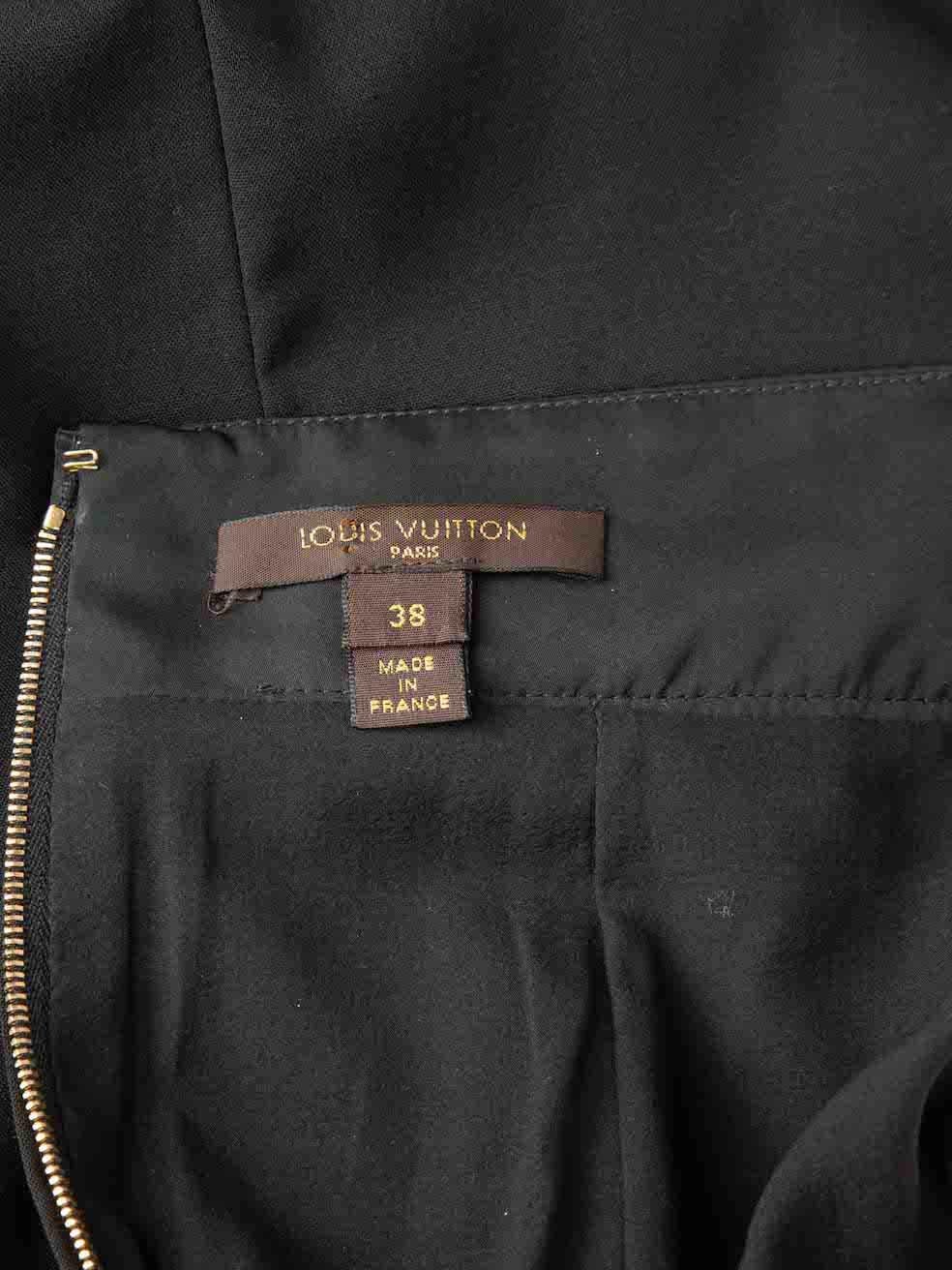 Louis Vuitton jupe fourreau noire à volants, taille M Pour femmes en vente