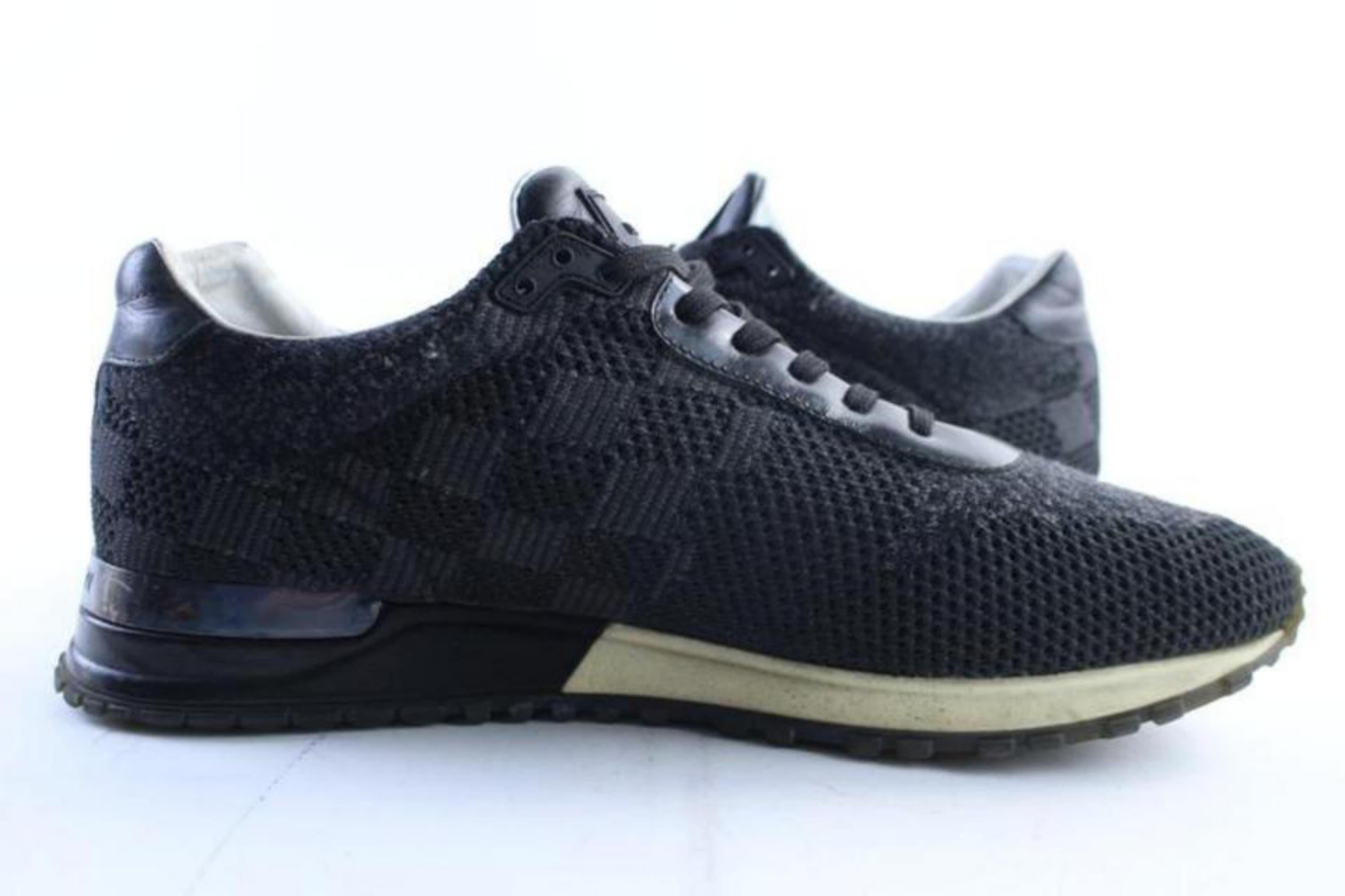 Louis Vuitton Black  Runaway Trainer (Mens 9 / Womens 11) 37lr0515 Sneakers For Sale 4