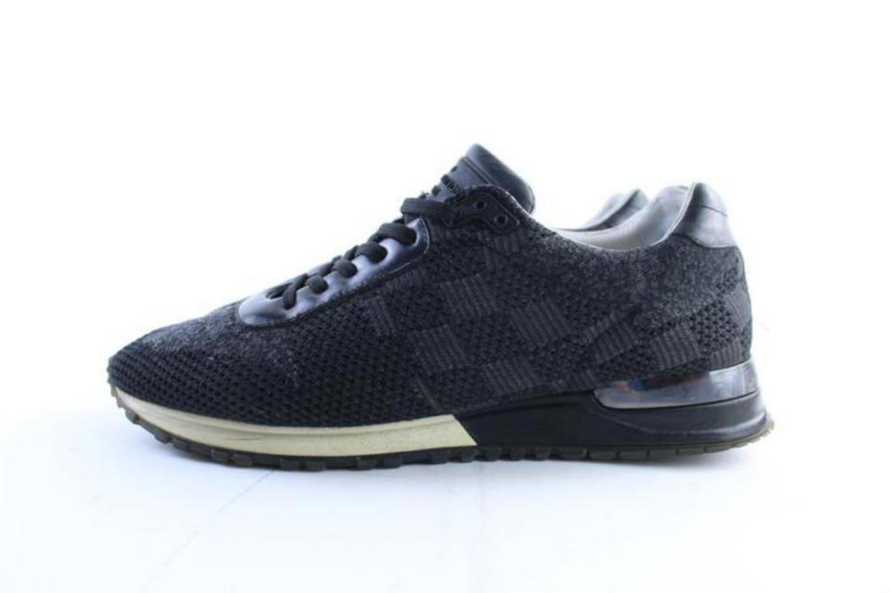 Louis Vuitton Black  Runaway Trainer (Mens 9 / Womens 11) 37lr0515 Sneakers For Sale 5