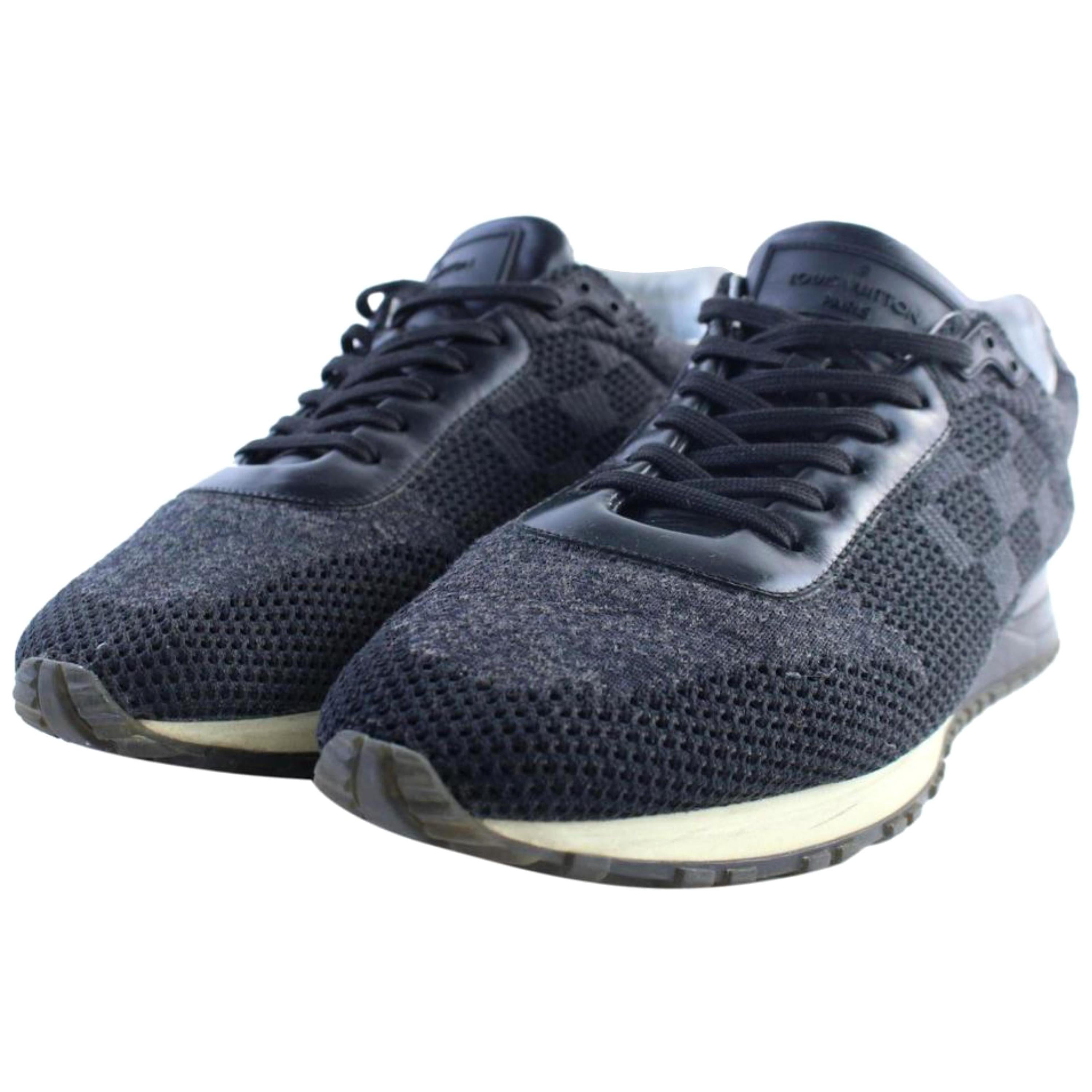 heaven Appraisal Improvement Louis Vuitton Black Runaway Trainer (Mens 9 / Womens 11) 37lr0515 Sneakers  For Sale at 1stDibs