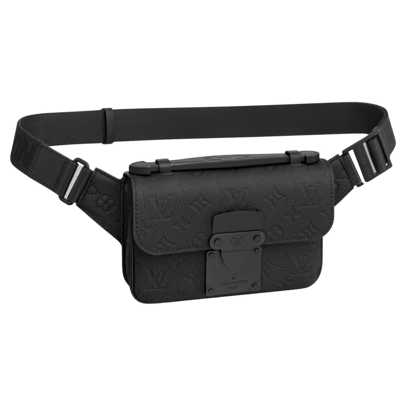Louis Vuitton S Lock Sling Bag Black - For Sale on 1stDibs