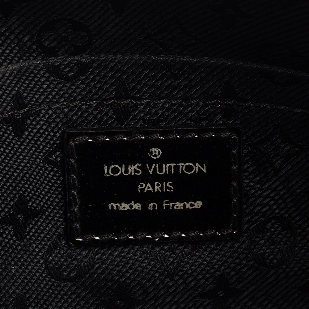 Louis Vuitton Black Sequins Pochette Rococo Clutch 5