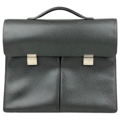 Louis Vuitton Black Serviette Khazan Briefcase