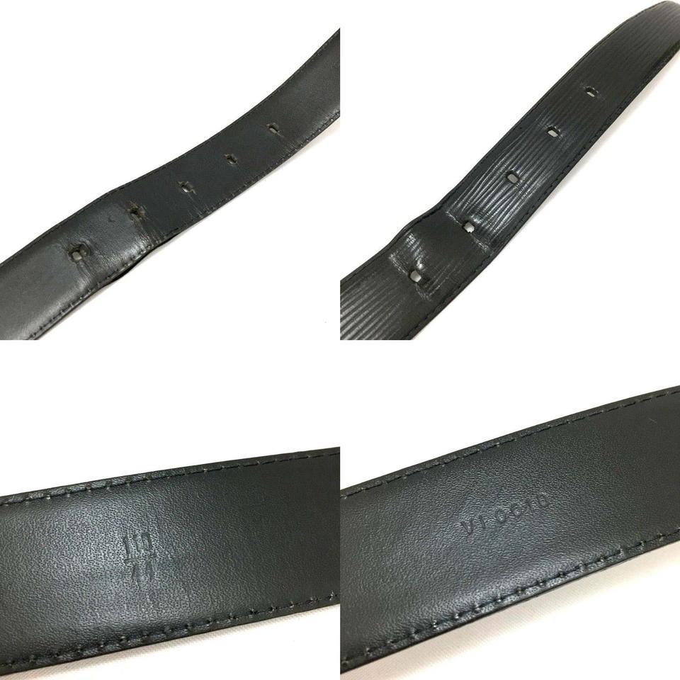 Louis Vuitton Black Sherwood Bum bag Epi Ceinture with 866781 Belt For Sale 3