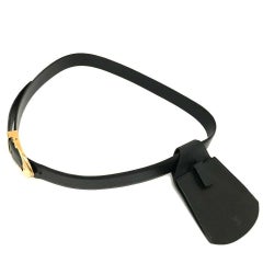Schwarze Sherwood Bum Bag Epi Ceinture von Louis Vuitton mit 866781 Gürtel