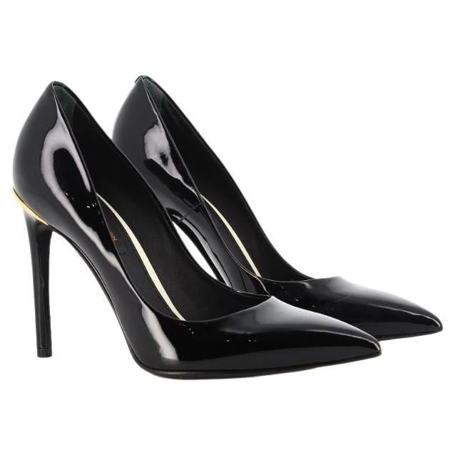vuitton black heels