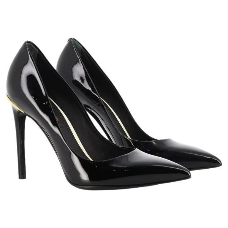 Louis Vuitton Black Shoes with Heels For Sale at 1stDibs
