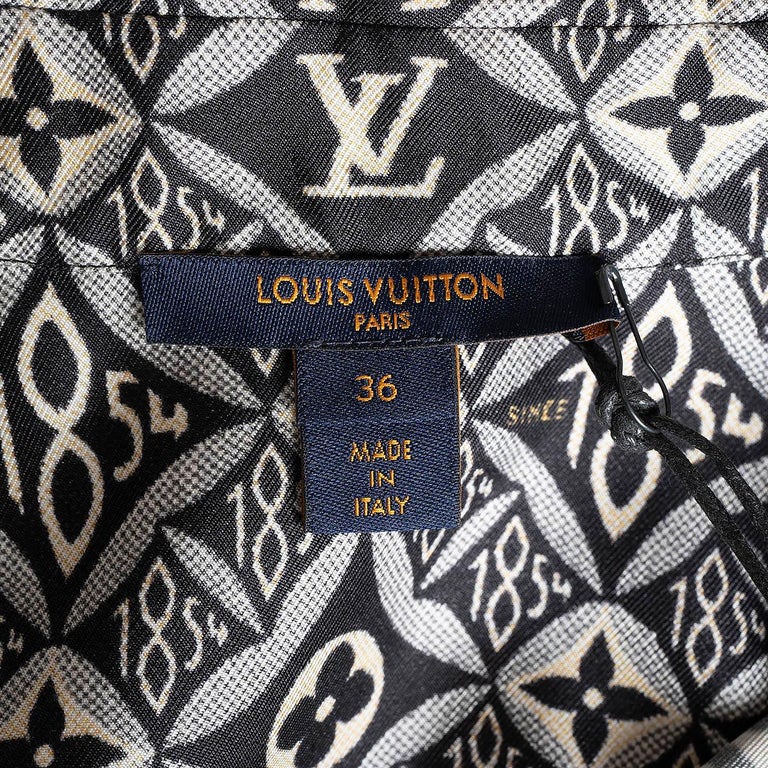louis vuitton black dress shirt Louis Vuitton 2020 Black Staff Shirt
